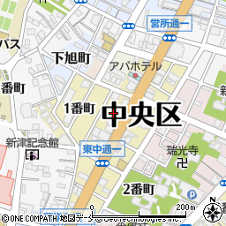 ＪＡ共済連新潟　ＪＡ支援部体制整備支援グループ周辺の地図
