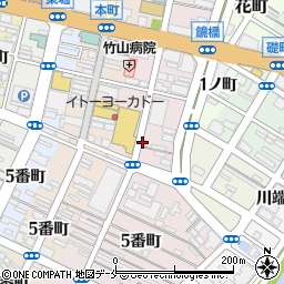 笠原豆店周辺の地図