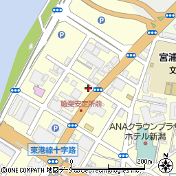 ヤマサ醤油新潟支店周辺の地図