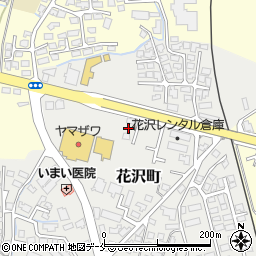 山形県米沢市花沢町2738-12周辺の地図