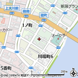 新潟県新潟市中央区礎町通１ノ町1952周辺の地図