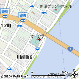中国料理 桃花林 ホテルオークラ新潟周辺の地図