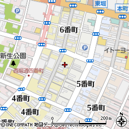 日本アニメ・マンガ専門学校周辺の地図