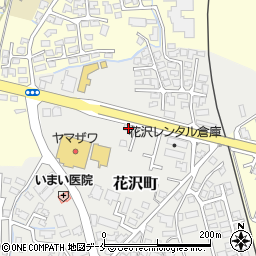 山形県米沢市花沢町2738-13周辺の地図