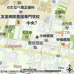 真嶋大学院周辺の地図