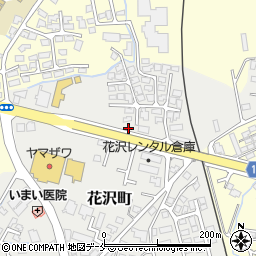 山形県米沢市花沢町2327周辺の地図