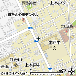 新潟市ひまわりクラブ　牡丹山ひまわりクラブ周辺の地図