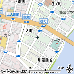 新潟県新潟市中央区礎町通１ノ町周辺の地図