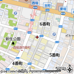 株式会社リビングギャラリー　新潟古町店周辺の地図