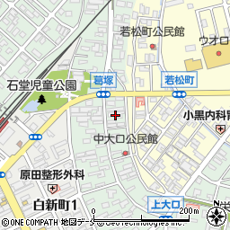 新潟県新潟市北区葛塚3463周辺の地図