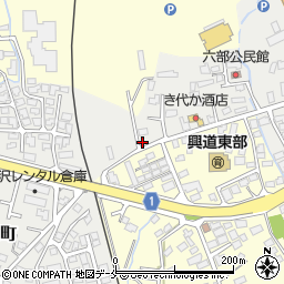 山形県米沢市花沢町2795周辺の地図