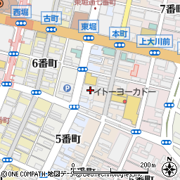 カワイ音楽教室新潟事務所周辺の地図