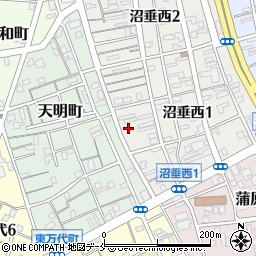 野中内科医院周辺の地図