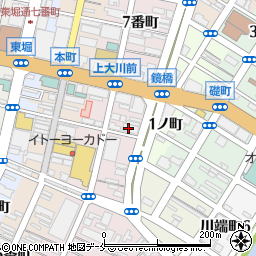 新潟県土地家屋調査士会周辺の地図