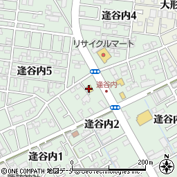 ファミリーマート新潟逢谷内店周辺の地図