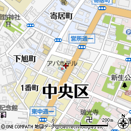 ＮＰＣ２４Ｈ新潟東中通２番町パーキング周辺の地図