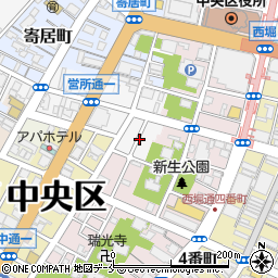 大倉縫製株式会社　新潟工場周辺の地図