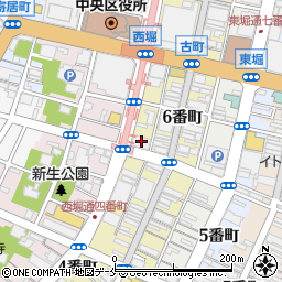 新潟市役所観光・国際交流部　広域観光課周辺の地図