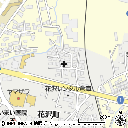 山形県米沢市花沢町2742-9周辺の地図