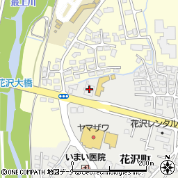 山形県米沢市花沢町2715-1周辺の地図