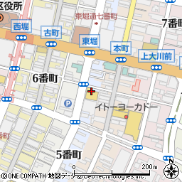 株式会社日本政策投資銀行　新潟支店周辺の地図