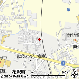 山形県米沢市花沢町2779周辺の地図