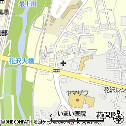 山形県米沢市花沢町2735周辺の地図