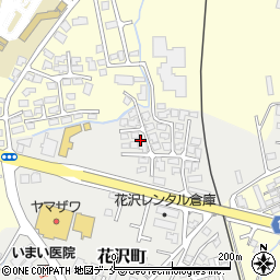 山形県米沢市花沢町2742周辺の地図