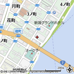 下越地区電友会周辺の地図