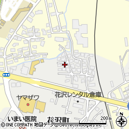 山形県米沢市花沢町2742-12周辺の地図