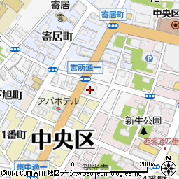 新潟縣信用組合本店周辺の地図