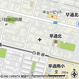 新潟県新潟市北区早通北3丁目2周辺の地図