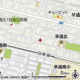 新潟県新潟市北区早通北3丁目2-30周辺の地図