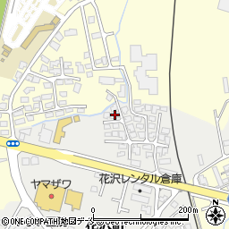 山形県米沢市花沢町2742-11周辺の地図