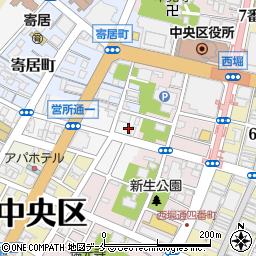 串焼きの店 万平周辺の地図