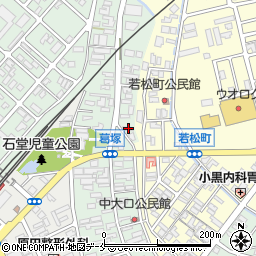 新潟県新潟市北区葛塚3470周辺の地図