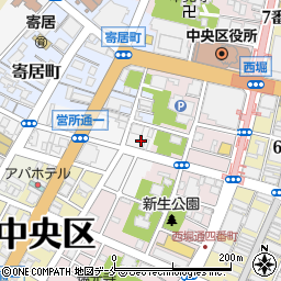 川崎理容所周辺の地図
