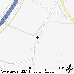 宮城県白石市越河平（前田）周辺の地図