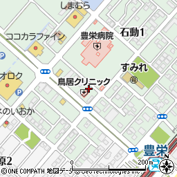 しなの薬局豊栄店周辺の地図