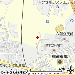 山形県米沢市花沢2956周辺の地図