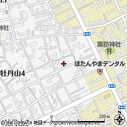 新潟県新潟市東区牡丹山4丁目18周辺の地図