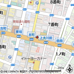 角田屋周辺の地図