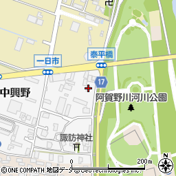 志田理容所周辺の地図