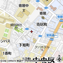新潟県新潟市中央区寄居町周辺の地図