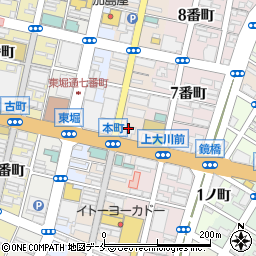 大和証券新潟支店周辺の地図