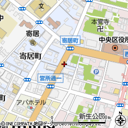 養老乃瀧 新潟寄居町店周辺の地図