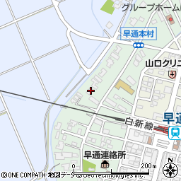 新潟県新潟市北区早通29-1周辺の地図