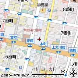 新潟県新潟市中央区東堀前通７番町1071周辺の地図