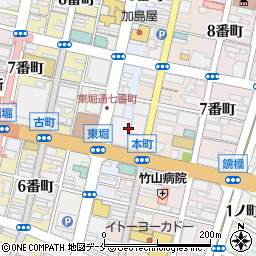 新潟県新潟市中央区東堀前通７番町1071周辺の地図