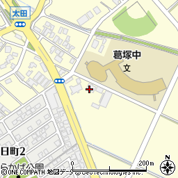 ＪＡ新潟市　豊栄支店農機具センターとよさか葛塚周辺の地図